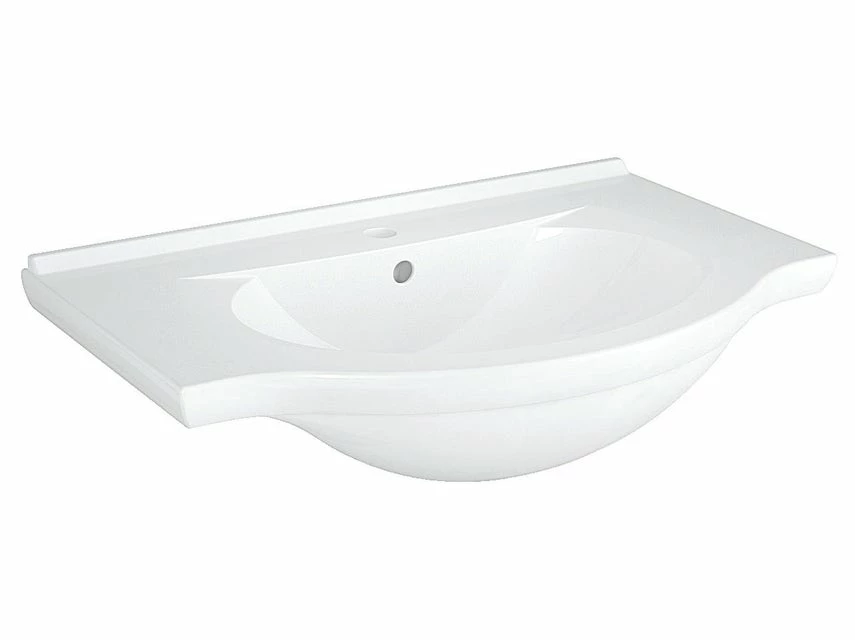 Blitzangebot ❤️ Vivre Keramikbecken Amigo - 74,5/39/49,3 cm in weiß 💯