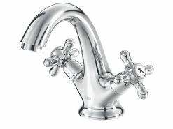 Brandneu ⌛ Waschtisch-Armatur Maya in silberfarben ⭐