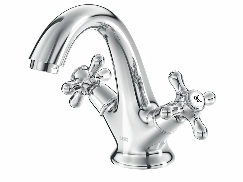 Brandneu ⌛ Waschtisch-Armatur Maya in silberfarben ⭐