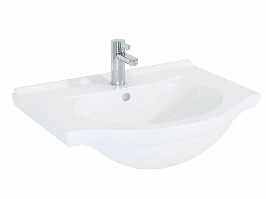 Budget 🎉 Vivre Keramikbecken Amigo - 65,5/38,5/48 cm in weiß ✔️