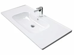 Aktion 🛒 Pelipal Keramikbecken Trentino - 108/2,5/51 cm in weiß 🔥