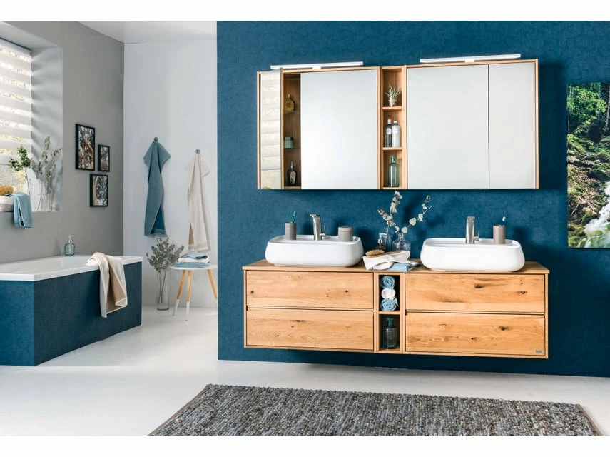 Am billigsten 😉 Waschbecken Nur - 60/15/45 cm in weiß ✨ – Bild 2