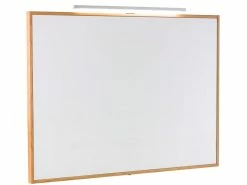 Aktion 👍 Die grüne Linie Flachspiegel Lina - 105/78/4 cm in braun 🛒