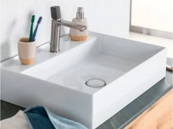 Großhandel 🎁 Waschtisch-Armatur Haptic in silberfarben 😀