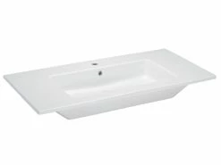 Schlussverkauf 🛒 Die grüne Linie Keramik-Waschbecken Lina in weiß ✨