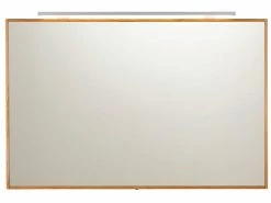 Großhandel ⭐ Die grüne Linie Flachspiegel Lina - 120/78/4 cm in braun 🥰