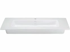 Rabatt 🔥 Die grüne Linie Keramikbecken Lina - 121x51 cm in weiß 🎉