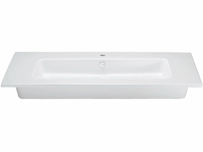 Rabatt 🔥 Die grüne Linie Keramikbecken Lina - 121x51 cm in weiß 🎉