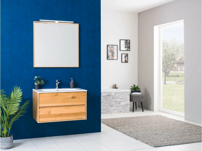 Top 10 🎉 Die grüne Linie Flachspiegel Lina - 80/78/4 cm in braun ⭐ – Bild 3