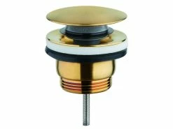 Neu 🎉 Ablauf Push-up Ventil Itaca in goldfarben 🔔