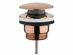 Blitzangebot 🛒 Ablauf Push-up Ventil Itaca in braun 😀