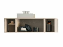 Angebote 🔔 Aquarell Badezimmer-Regal Prag - 70/20/17 cm in braun 👍