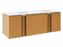 Beste Bewertungen von 🔔 Coraggio Forma Waschtisch-Set Kano - 141/50,6/50 cm in braun ❤️