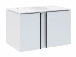 Auslauf 🎉 Coraggio Forma Waschtisch-Set Kano - 81/50,6/50 cm in weiß 💯