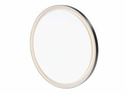 Rabatt ✨ Coraggio Forma Flachspiegel Kano - 70x3,3 cm in schwarz 🤩