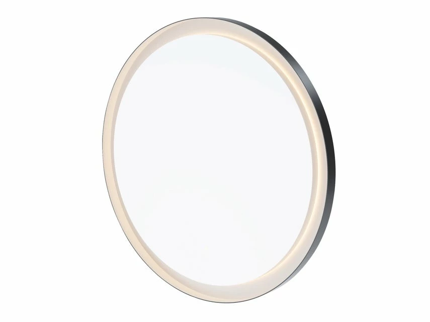 Rabatt ✨ Coraggio Forma Flachspiegel Kano - 70x3,3 cm in schwarz 🤩