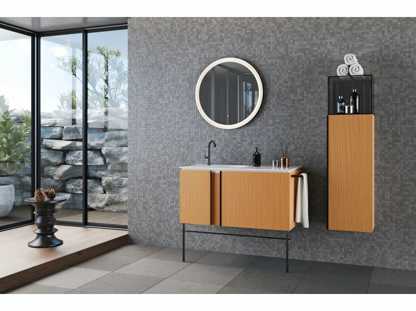 Rabatt ✨ Coraggio Forma Flachspiegel Kano - 70x3,3 cm in schwarz 🤩 – Bild 4