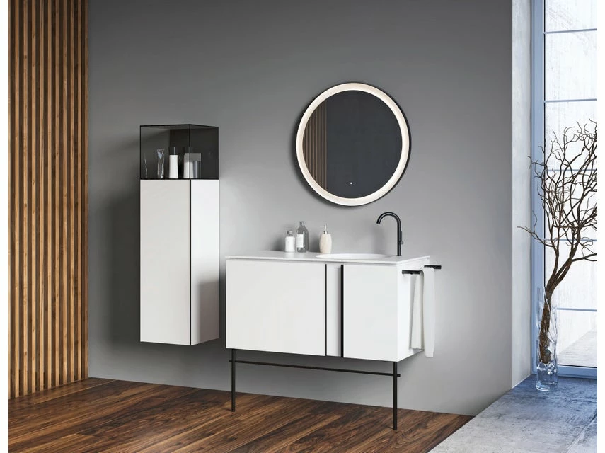 Rabatt ✨ Coraggio Forma Flachspiegel Kano - 70x3,3 cm in schwarz 🤩 – Bild 5