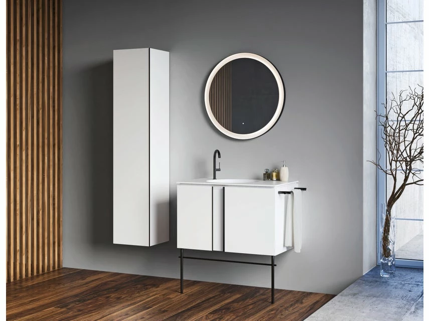 Rabatt ✨ Coraggio Forma Flachspiegel Kano - 70x3,3 cm in schwarz 🤩 – Bild 6