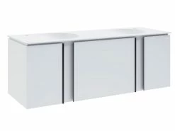 Angebote ⌛ Coraggio Forma Waschtisch-Set Kano - 141/50,6/50 cm in weiß 😉