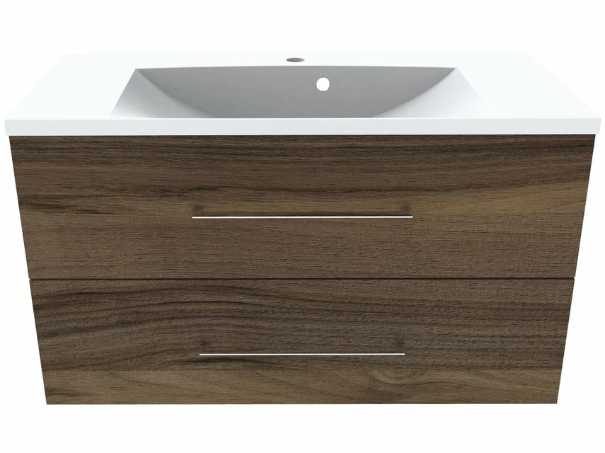 Blitzangebot 🎉 Coraggio Forma Waschtisch-Set Lacona - 2-teilig in dunkelbraun 🎉 – Bild 5